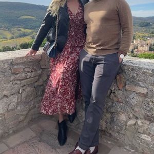 Worn once - maxi dress